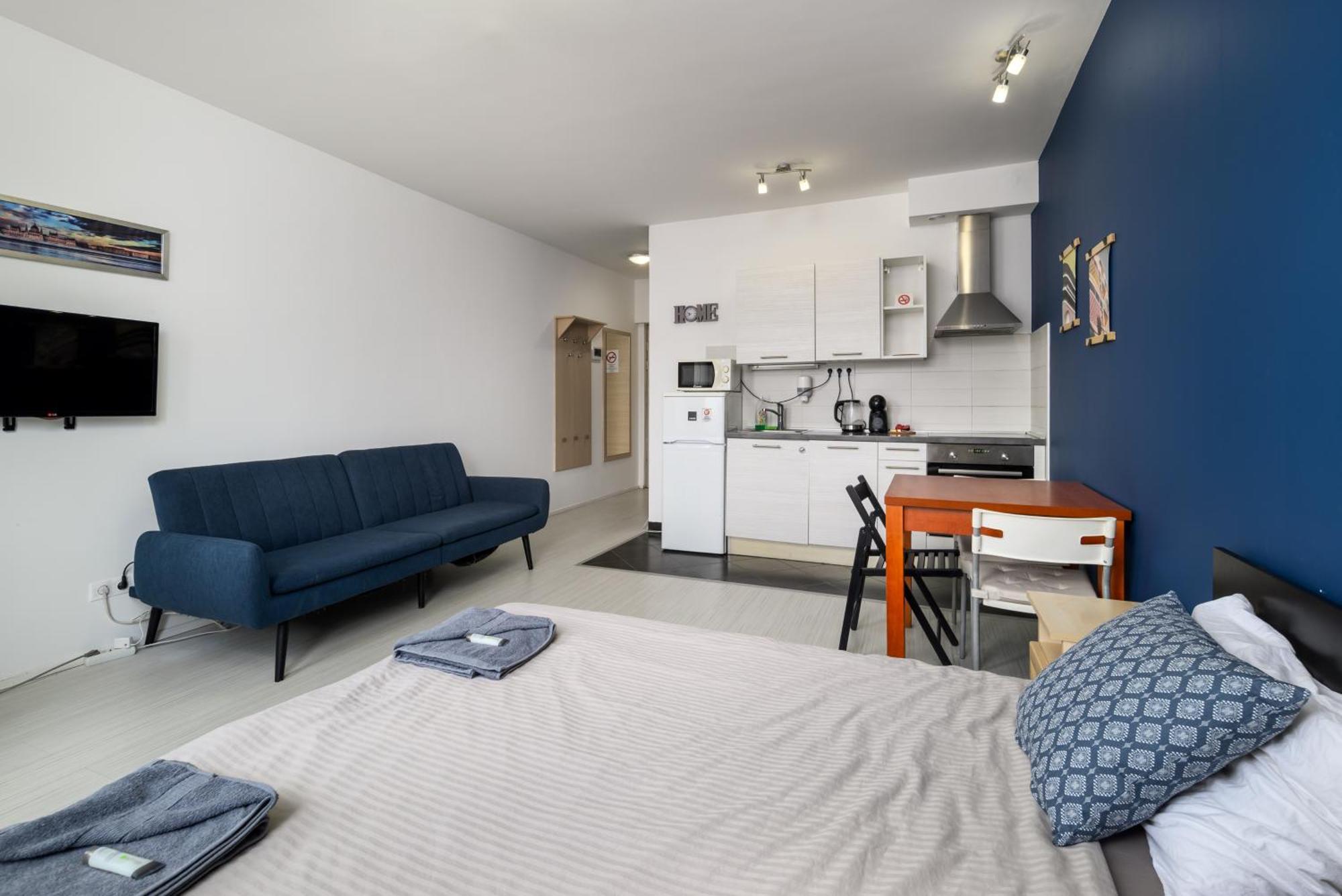 Sun Resort Residential Suite-Free Parking Garage Same Building Budapeste Exterior foto